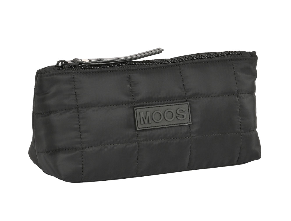 CARTERA ESCOLAR SAFTA MOOS CAPSULA BLACK NECESER 230X80X120 MM