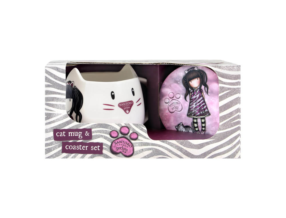 TAZA CERAMICA GRANDE SAFTA SANTORO S GORJUSS WILD TAZA GRANDE 210X117X100 MM