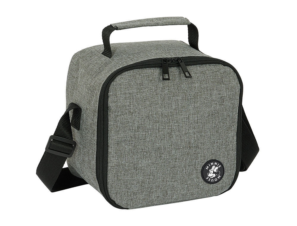 NEVERA SAFTA CUADRADA WATERPROOF MINNIE MOUSE GREY 150X200X200 MM