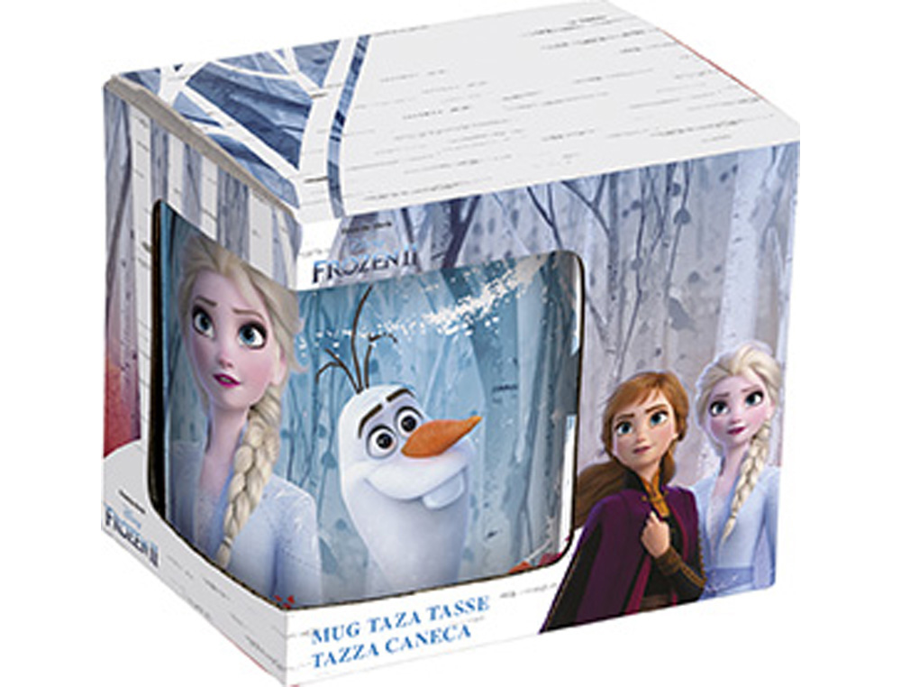 TAZA GRANDE SAFTA ESCOLAR 325 ML 117X87X100 MM FROZEN BELIEVE