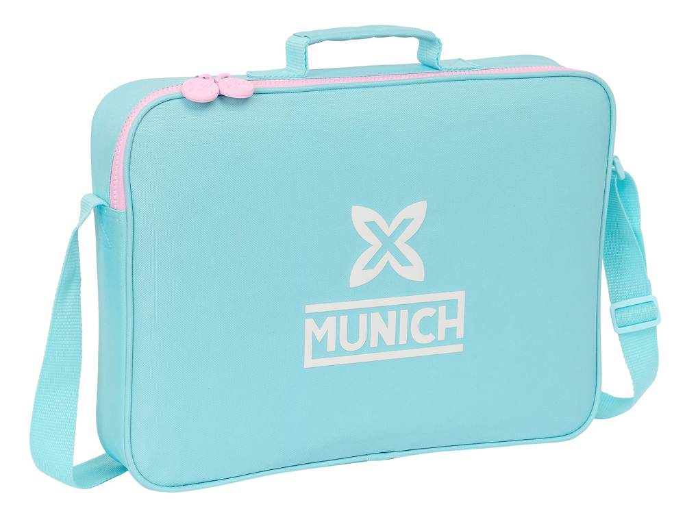CARTERA EXTRAESCOLAR SAFTA RESISTENTE MUNICH HEAVEN 280X380X60 MM