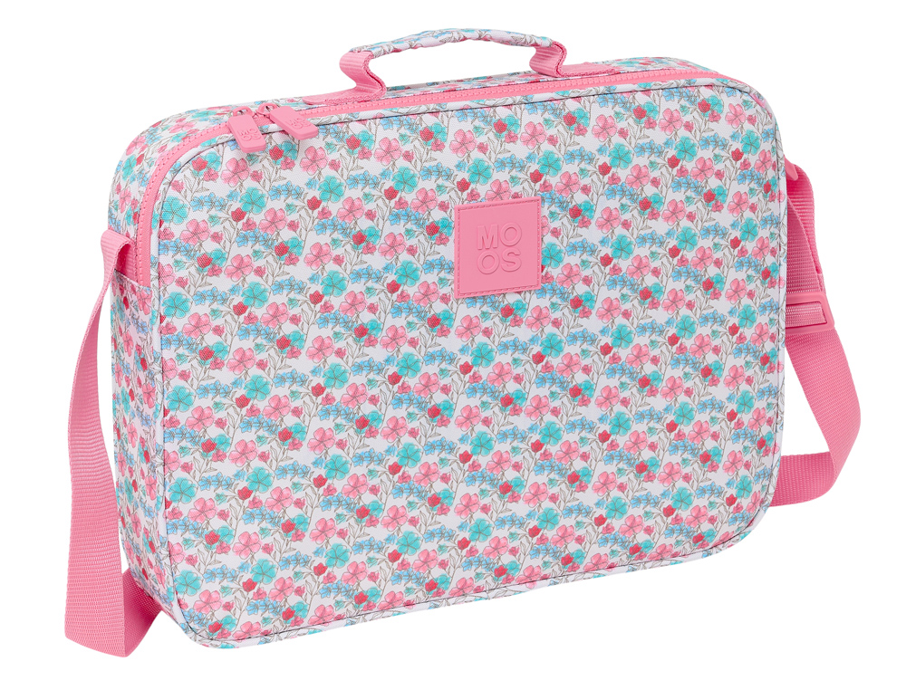 CARTERA EXTRAESCOLAR SAFTA RESISTENTE RECICLADA MOOS FLORESISTENTE 280X380X60 MM