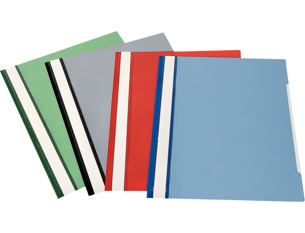 CARPETA DOSSIER FASTENER PLASTICO ESSELTE 126 DIN A4 AZUL CAJA DE 50 UNIDADES