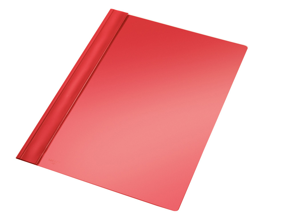 CARPETA DOSSIER FASTENER PLASTICO ESSELTE 132/1 FOLIO ROJO CAJA DE 50 UNIDADES
