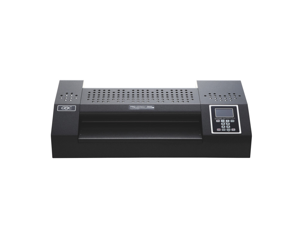 PLASTIFICADORA GBC PROSERIES 3600 DIN A3 6 RODILLOS HASTA 2X250 MC COLOR NEGRO