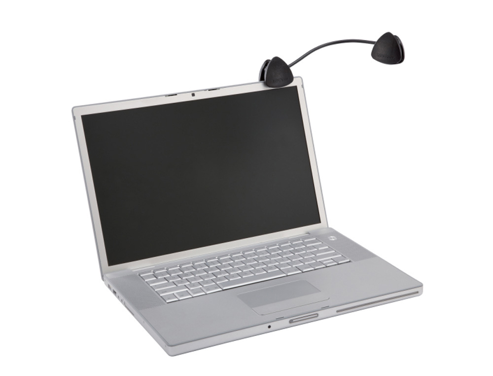 ATRIL PARA ORDENADOR KENSINGTON FLEXIBLE CON CLIP COLOR NEGRO 132X35X21 MM
