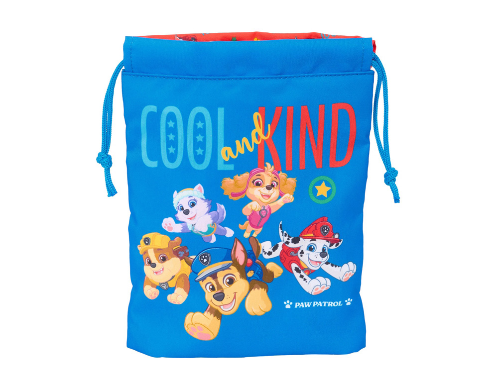 SAQUITO MERIENDA SAFTA PAW PATROL COOL 250X200 MM