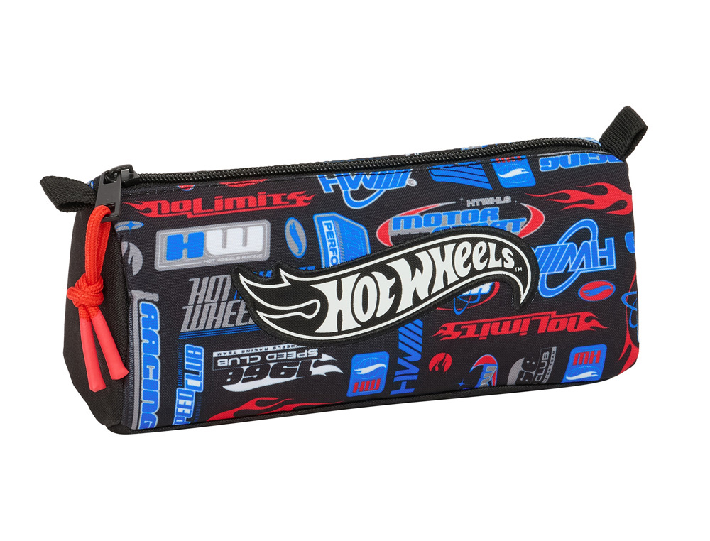 BOLSO ESCOLAR PORTATODO SAFTA HOT WHEELS 80X210X70 MM