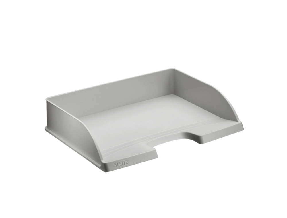 BANDEJA SOBREMESA LEITZ PLUS STANDARD APAISADA COLOR GRIS 363X70X273 MM