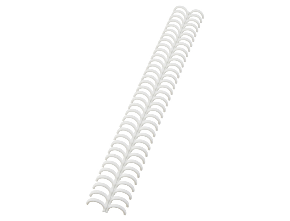 CANUTILLO GBC IBICLICK PLASTICO BLANCO 12 MM CAJA DE 50 UNIDADES