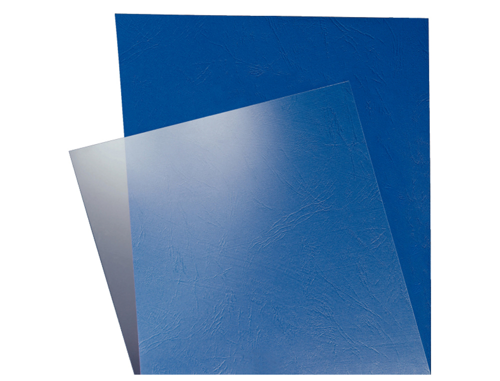 TAPA DE ENCUADERNACION LEITZ PVC TRANSPARENTE DIN A4 180 MC PAQUETE DE 100 UNIDADES