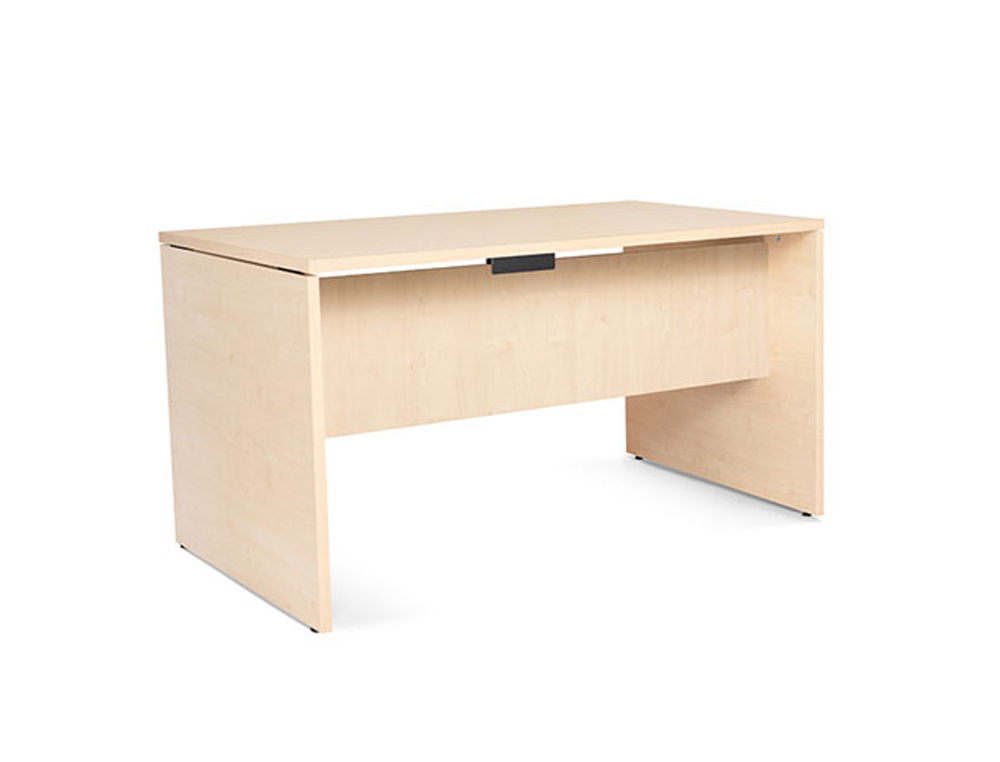 MESA OFICINA ROCADA SERIE WORK 140X80 ACABADO AA01 HAYA/HAYA