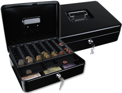CAJA CAUDALES Q-CONNECT 12