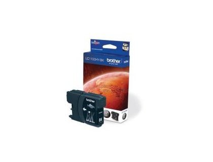 INKJET BROTHER TINTA NEGRA LC1100HYBK ALTA CAP