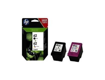 CONSUMIBLES HP INC HP 62 COMBO 2-PACK NEGRO-TRICOLOR