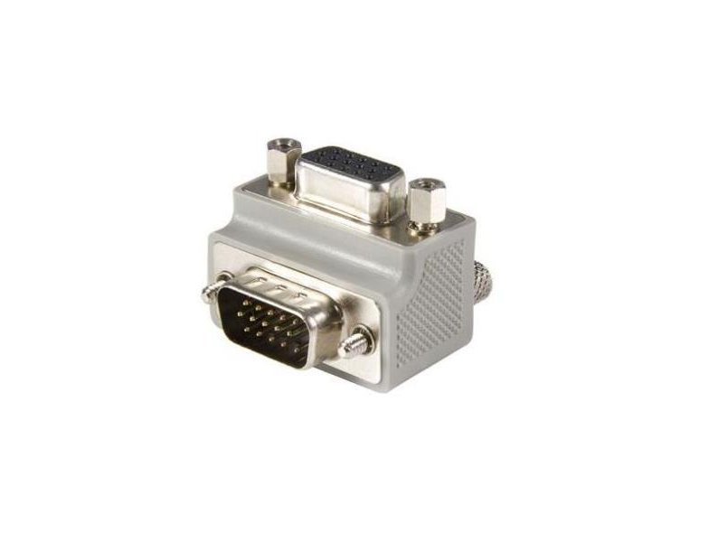 CABLES AUDIO-VIDEO STARTECH ADAPTADOR ACODADO VGA A VGA