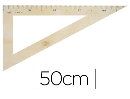 CARTABON PARA ENCERADO FAIBO PLASTICO IMITACION MADERA 50 CM