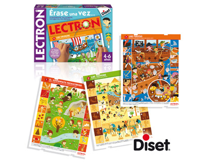 JUEGO DISET DIDACTICO LECTRON ERASE UNA VEZ