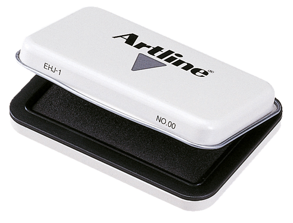 TAMPON ARTLINE Nº00 NEGRO 40X63 MM