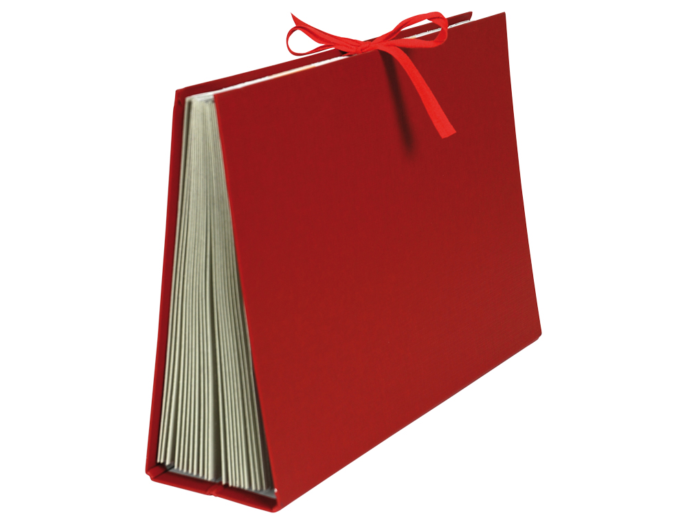 CARPETA FUELLE LIDERPAPEL LETRAS CARTON FORRADO BURDEOS