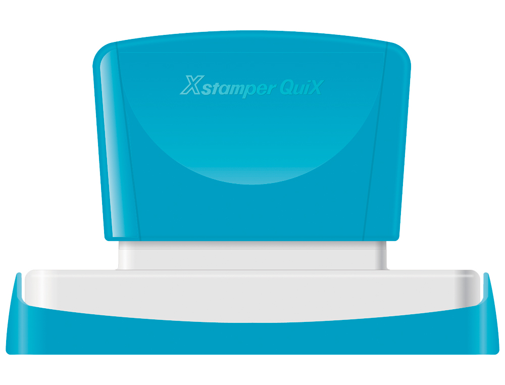 SELLO X'STAMPER QUIX PERSONALIZABLE COLOR NEGRO MEDIDAS 28X78 MM Q-24