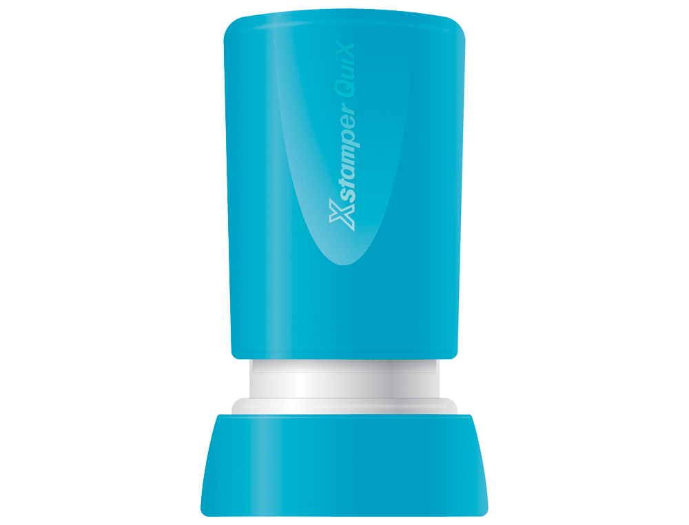 SELLO X'STAMPER QUIX PERSONALIZABLE COLOR ROJO REDONDO DIAMETRO 14 MM Q-32