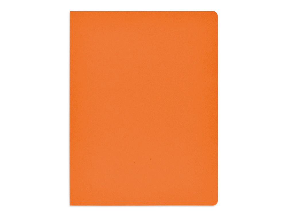 SUBCARPETA CARTULINA GIO SIMPLE INTENSO FOLIO NARANJA 230G/M2