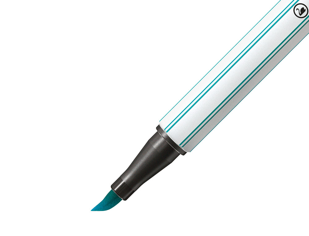 ROTULADOR STABILO ACUARELABLE PEN 68 BRUSH PUNTA PINCEL ESTUCHE DE 12 UNIDADES COLORES SURTIDOS