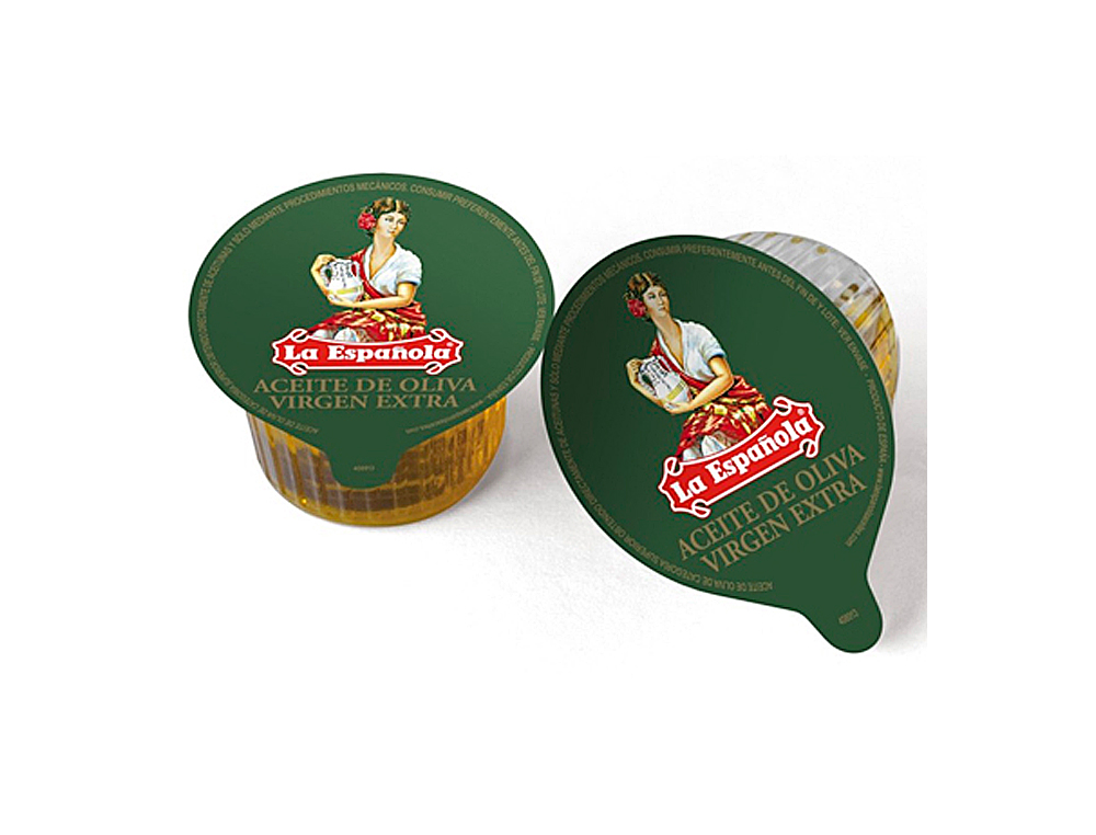 ACEITE OLIVA VIRGEN EXTRA LA ESPAÑOLA CAPSULA MONODOSIS 15 ML CAJA DE 120 UNIDADES