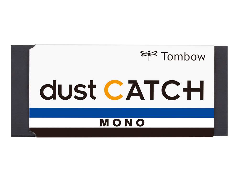 GOMA TOMBOW MONO DUST CATCH POLIMERA CAUCHO PVC NEGRO ESPECIAL ATRAPA RESIDUOS