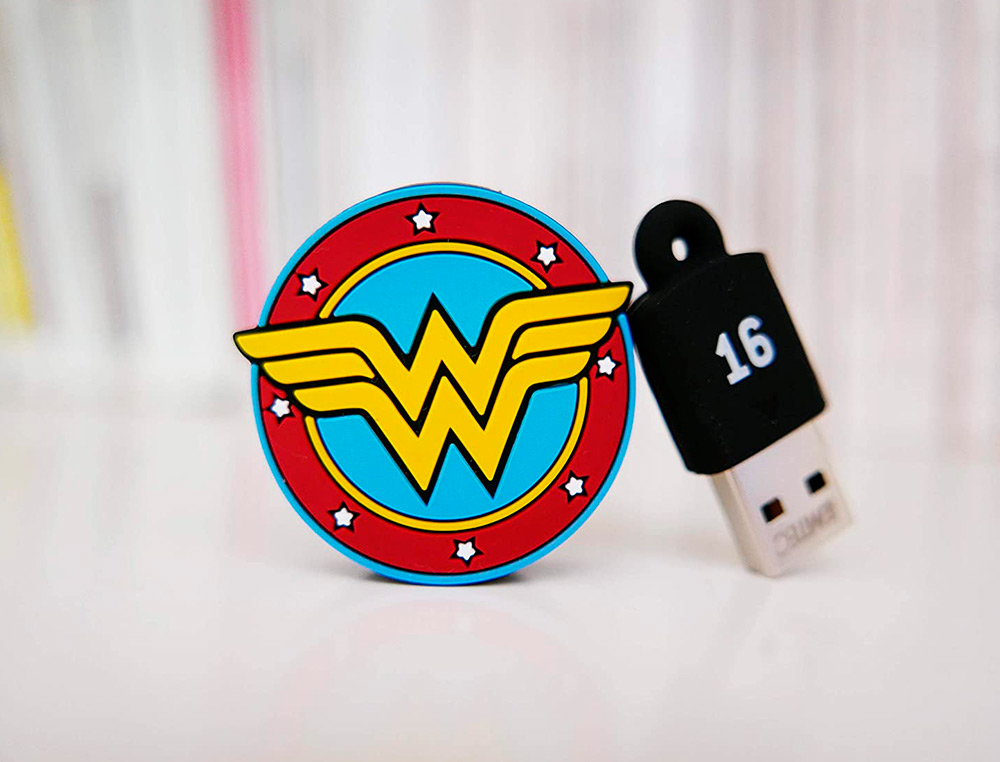 MEMORIA USB EMTEC FLASH 16 GB USB 2.0 COLLECTOR WONDER WOMAN
