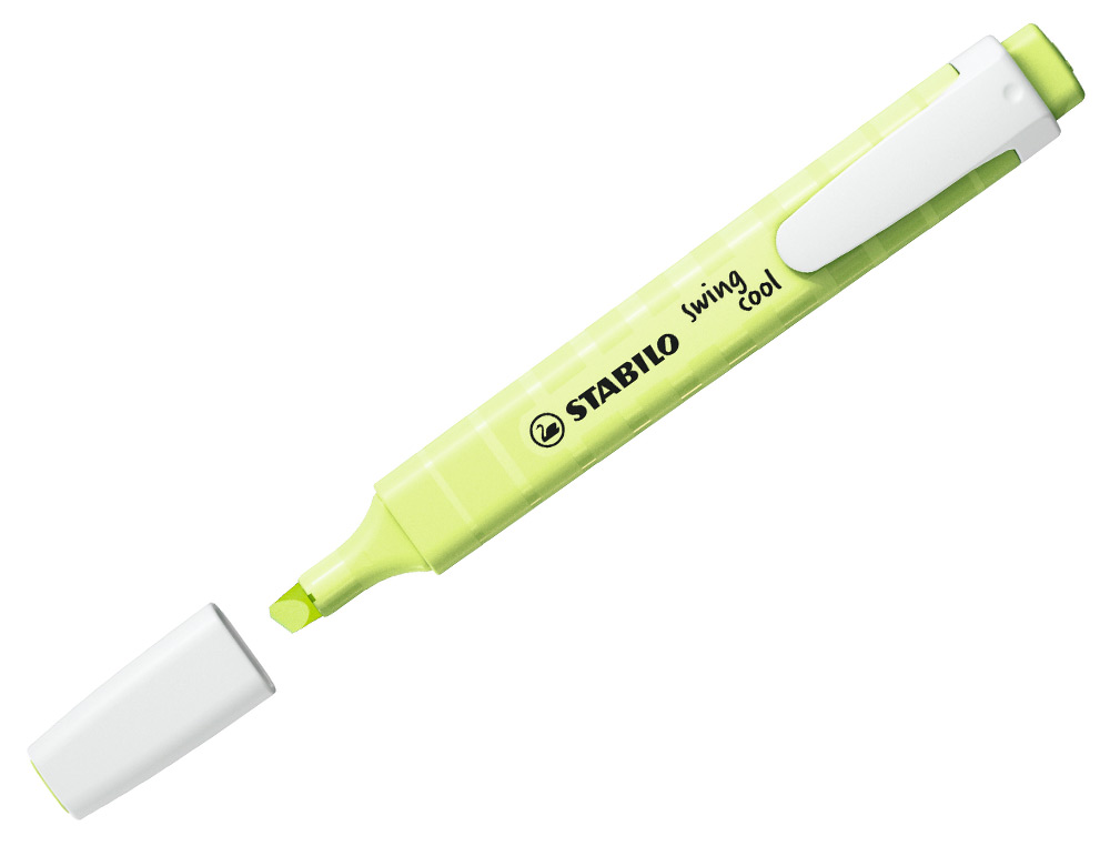 ROTULADOR STABILO FLUORESCENTE FINO SWING COOL PASTEL CHISPA DE LIMA