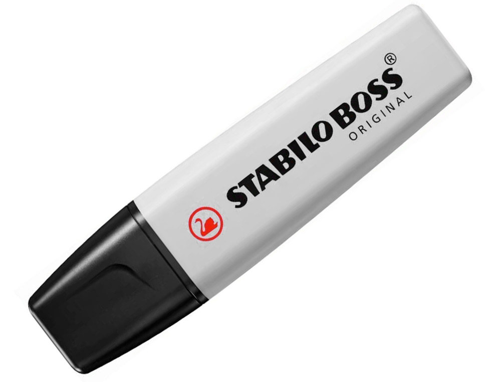 ROTULADOR STABILO BOSS FLUORESCENTE 70 PASTEL GRIS POLVORIENTO