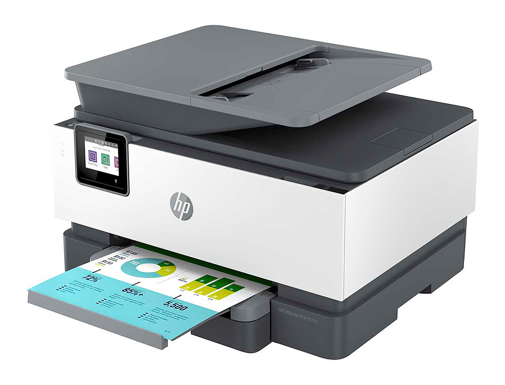 EQUIPO MULTIFUNCION HP OFFICEJET PRO 9010E COLOR TINTA 21 PPM WIFI ESCANER COPIADORA INPRESORA Y FAX