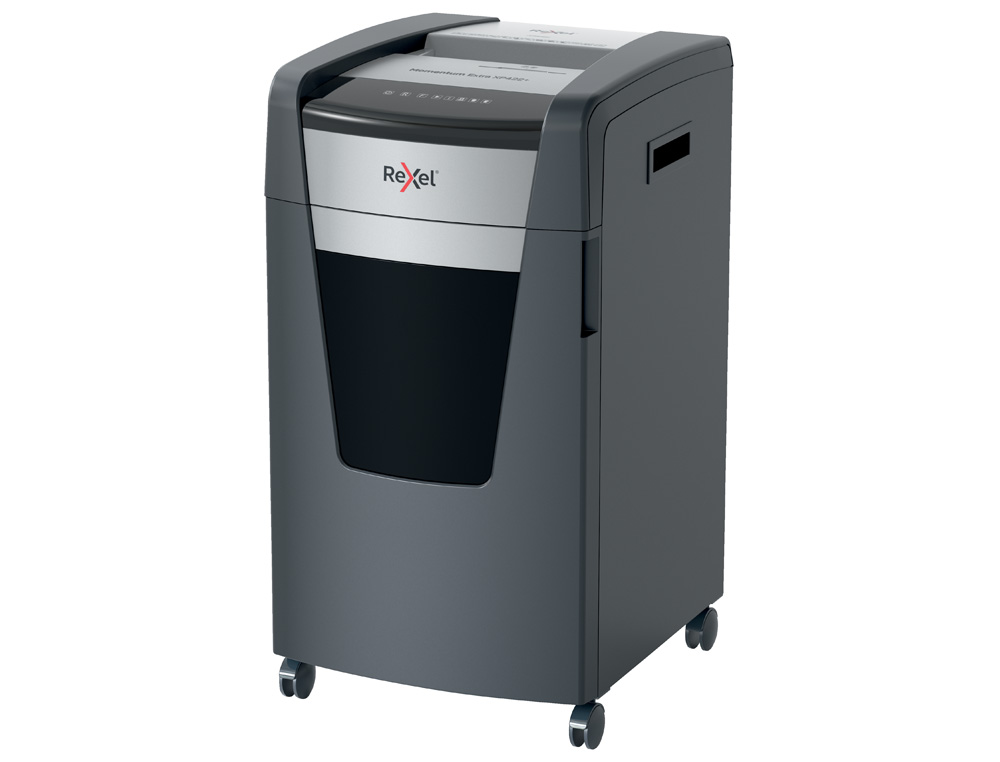 DESTRUCTORA DE DOCUMENTOS REXEL MOMENTUM EXTRA XP422+ CAPACIDAD CORTE 22 H P4 DESTRUYE GRAPAS CLIPS CD Y