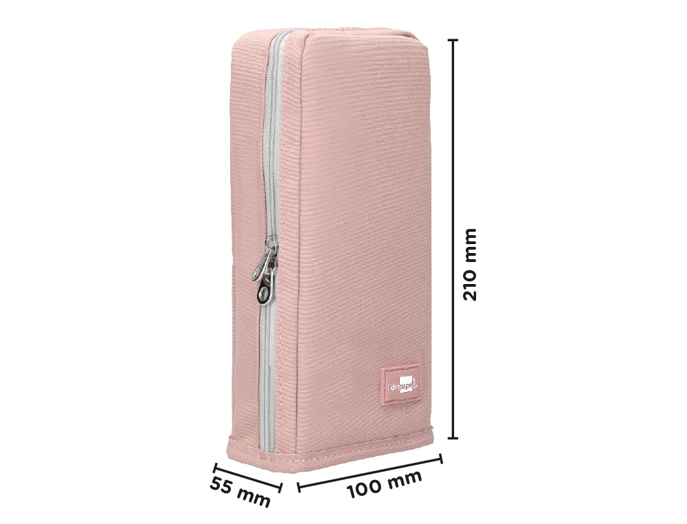 ESTUCHE PORTATODO LIDERPAPEL VERTICAL 4 DEPARTAMENTOS IMAN PARA CONVERTIR EN CUBILETE