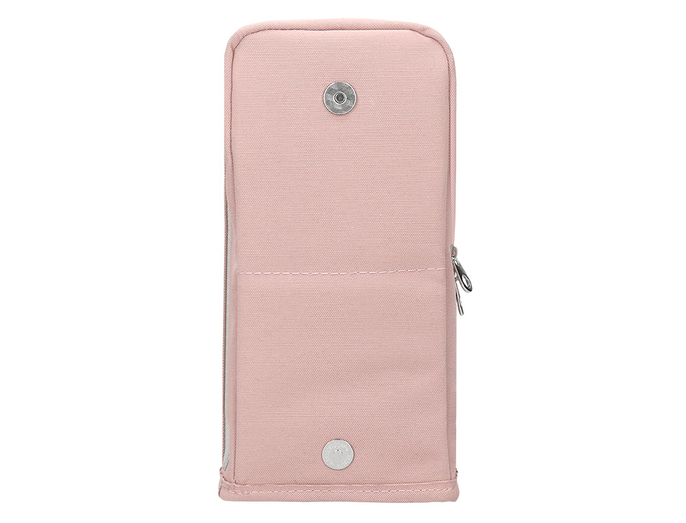 ESTUCHE PORTATODO LIDERPAPEL VERTICAL 4 DEPARTAMENTOS IMAN PARA CONVERTIR EN CUBILETE