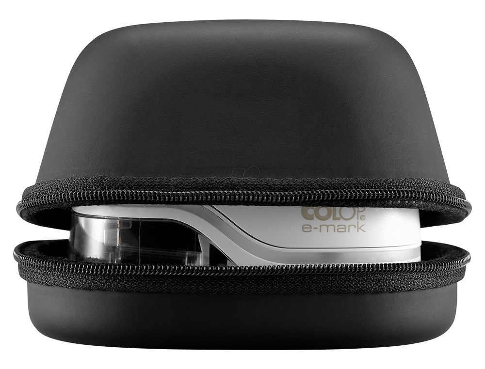 FUNDA PROTECTORA COLOP PARA IMPRESORA E-MARK CIERRE CREMALLERA COLOR NEGRO