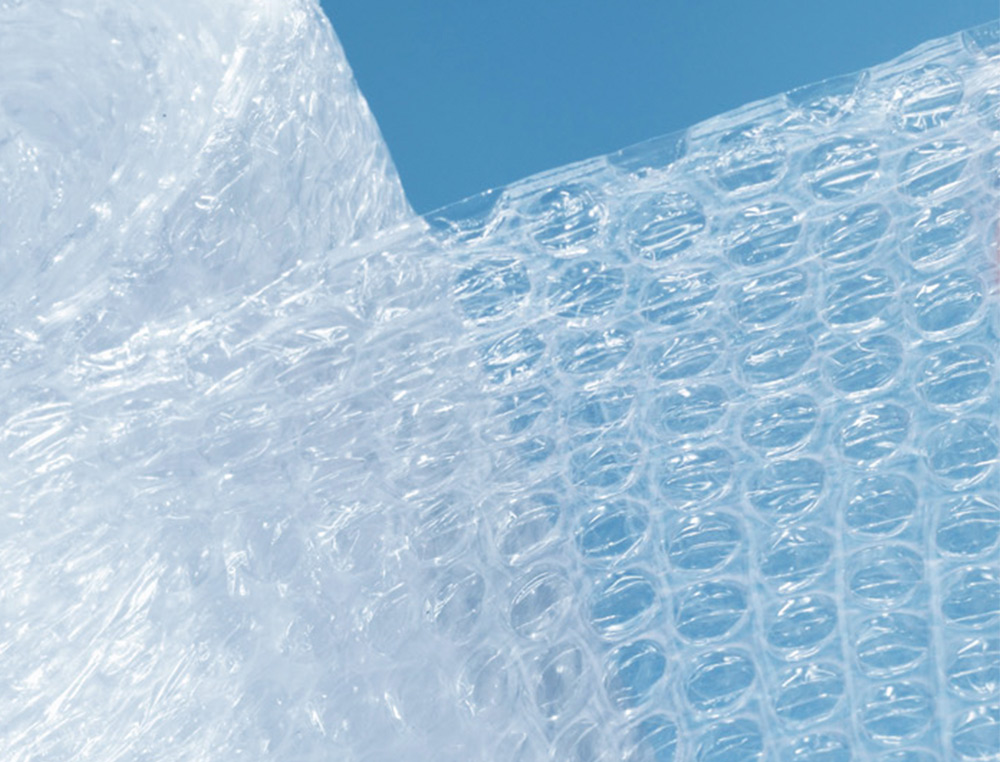 PLASTICO BURBUJA LIDERPAPEL ECOUSE 0.60X200M 30% DE PLASTICO RECICLADO