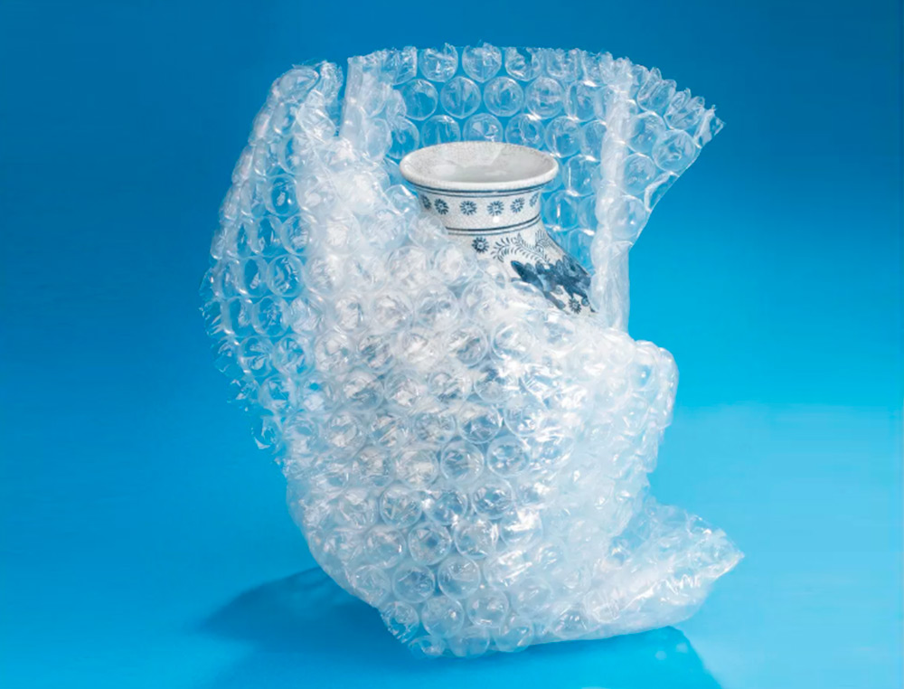 PLASTICO BURBUJA LIDERPAPEL ECOUSE 0.60X200M 30% DE PLASTICO RECICLADO