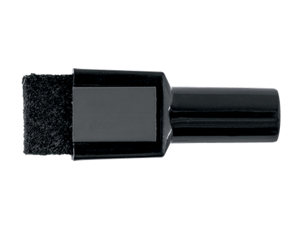 ROTULADOR NOBO MINI CON BORRADOR PARA PIZARRA BLANCA PUNTA REDONDA 2 MM COLOR NEGRO PACK DE 6 UNIDADES