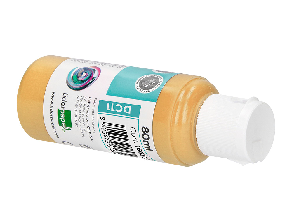 PINTURA ACRILICA LIDERPAPEL BOTE DE 80 ML CARNE