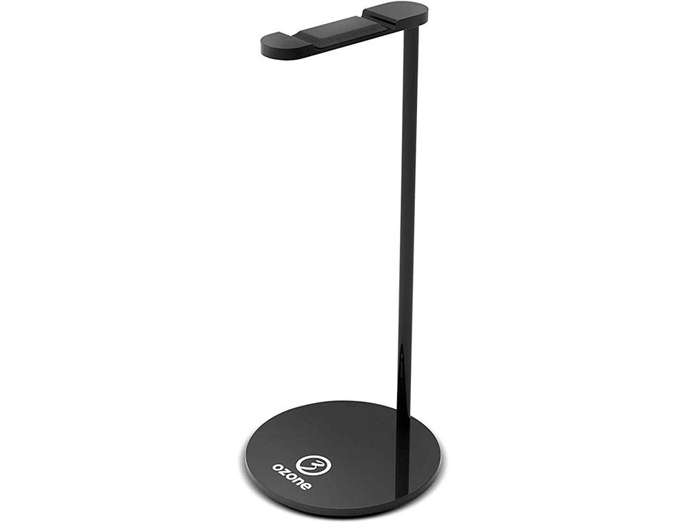 SOPORTE PARA AURICULAR OZONE MUTE ALUMINIO ALTURA 255 MM COLOR NEGRO