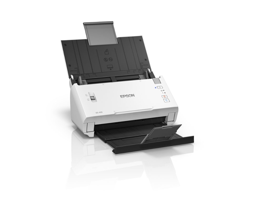 ESCANER EPSON DS-410 DOCUMENTAL WORKFORCE DIN A4 600X600 DPI VELOCIDAD 26 PPM USB 2.0