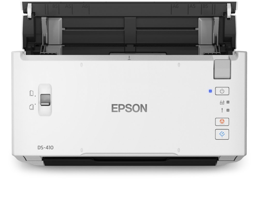 ESCANER EPSON DS-410 DOCUMENTAL WORKFORCE DIN A4 600X600 DPI VELOCIDAD 26 PPM USB 2.0