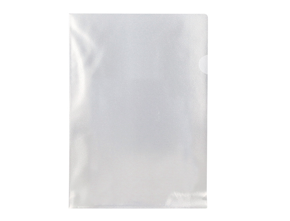 CARPETA Q-CONNECT DOSSIER UERO PLASTICO FOLIO TRANSPARENTE 110 MICRAS