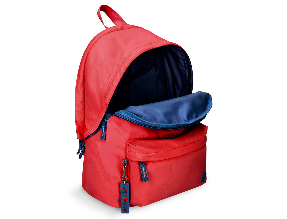 MOCHILA ANTARTIK BASIC PACK CON BOLSILLO PARA PORTATIL ROJA 20 L 300X160X420 MM