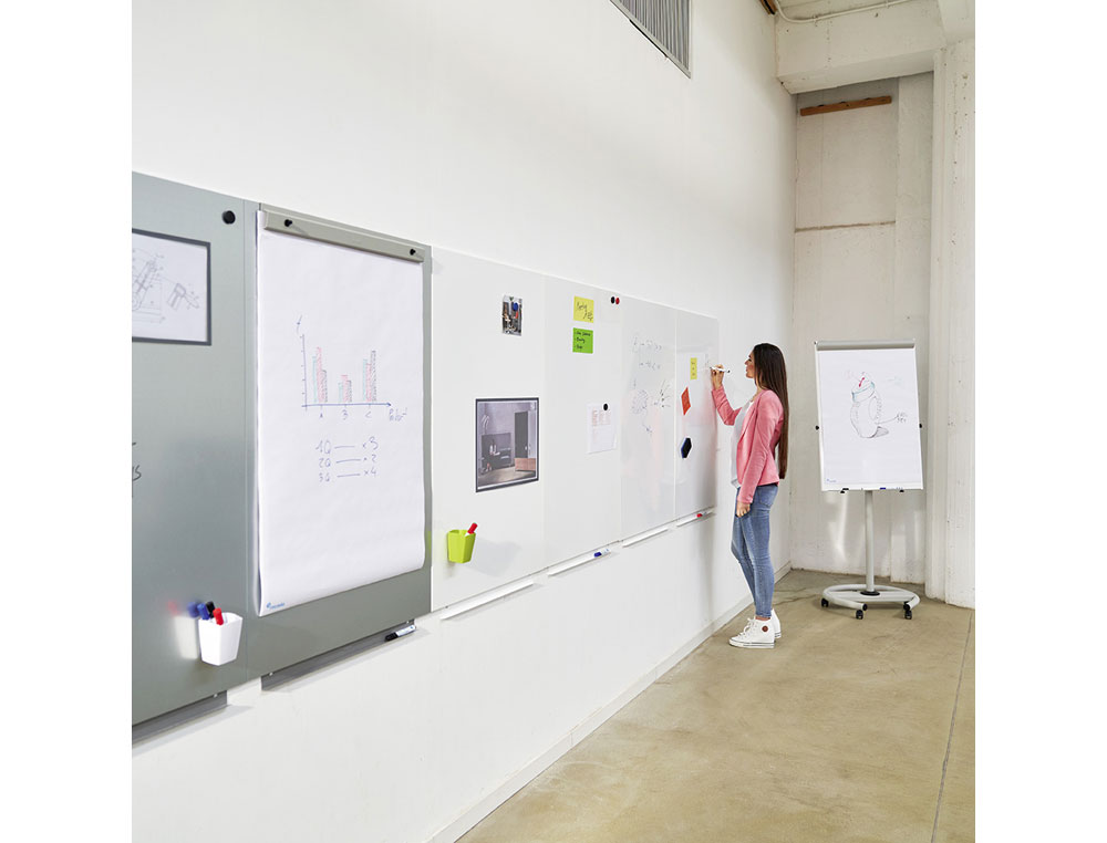 PIZARRA BLANCA ROCADA SKINWHITEBOARD PRO LACADA MAGNETICA 75X115 CM