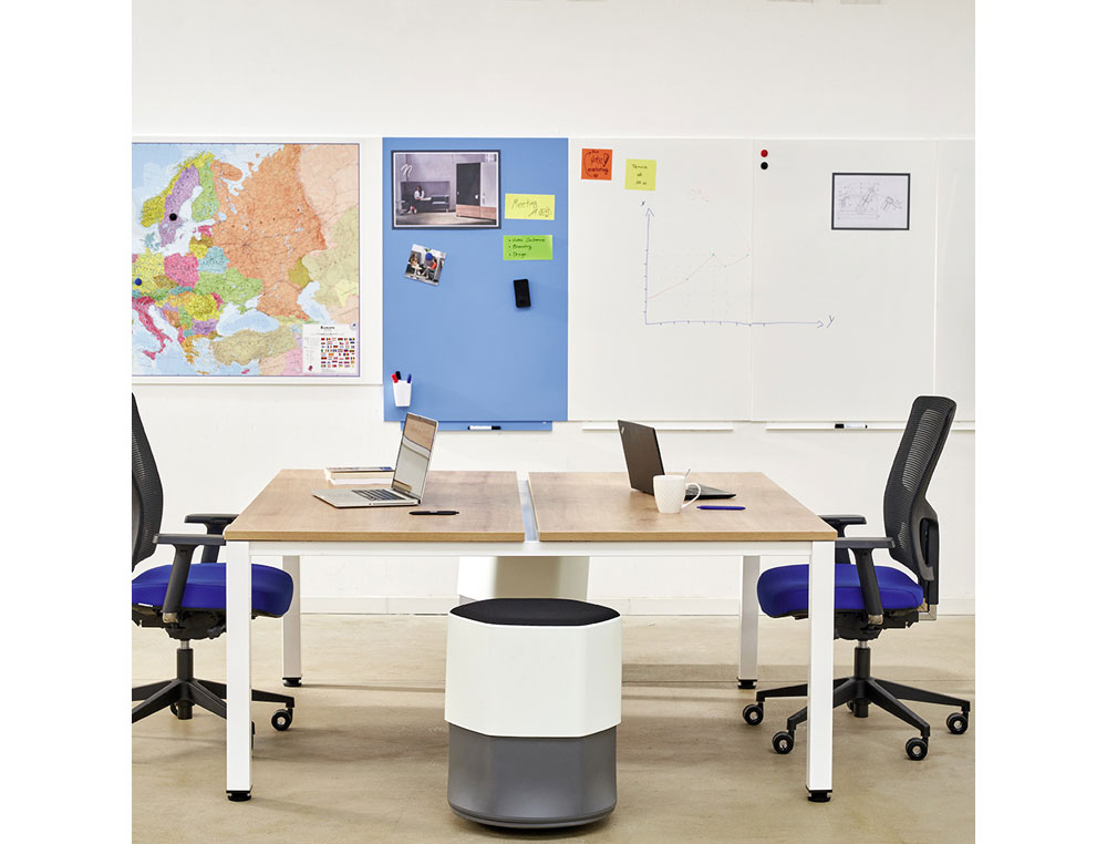 PIZARRA BLANCA ROCADA SKINWHITEBOARD PRO LACADA MAGNETICA 75X115 CM
