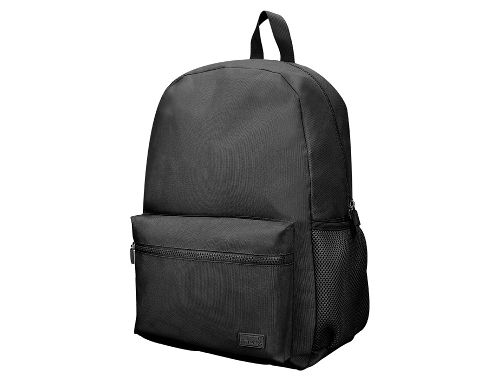 MOCHILA LIDERPAPEL CORE CON COMPARTIMENTO LATERAL ELASTICO NEGRO 15 L 400X125X300 MM